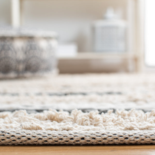 Safavieh Natura Nat651F Beige/Grey Rug.