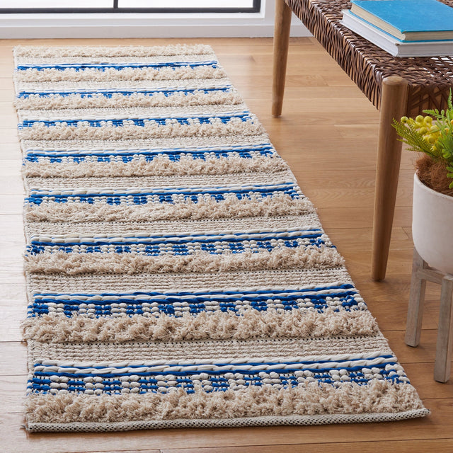 Safavieh Natura Nat651N Beige/Navy Rug.