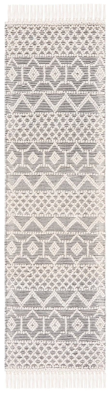 Safavieh Natura Nat687A Ivory/Black Rug.
