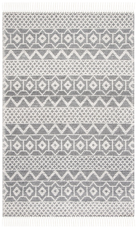 Safavieh Natura Nat687A Ivory/Black Rug.