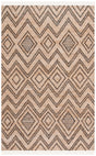 Safavieh Natural Fiber Nf223Z Black/Natural Rug.