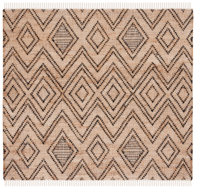 Safavieh Natural Fiber Nf223Z Black/Natural Rug.