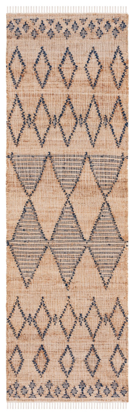Safavieh Natural Fiber Nf224Z Black/Natural Rug.
