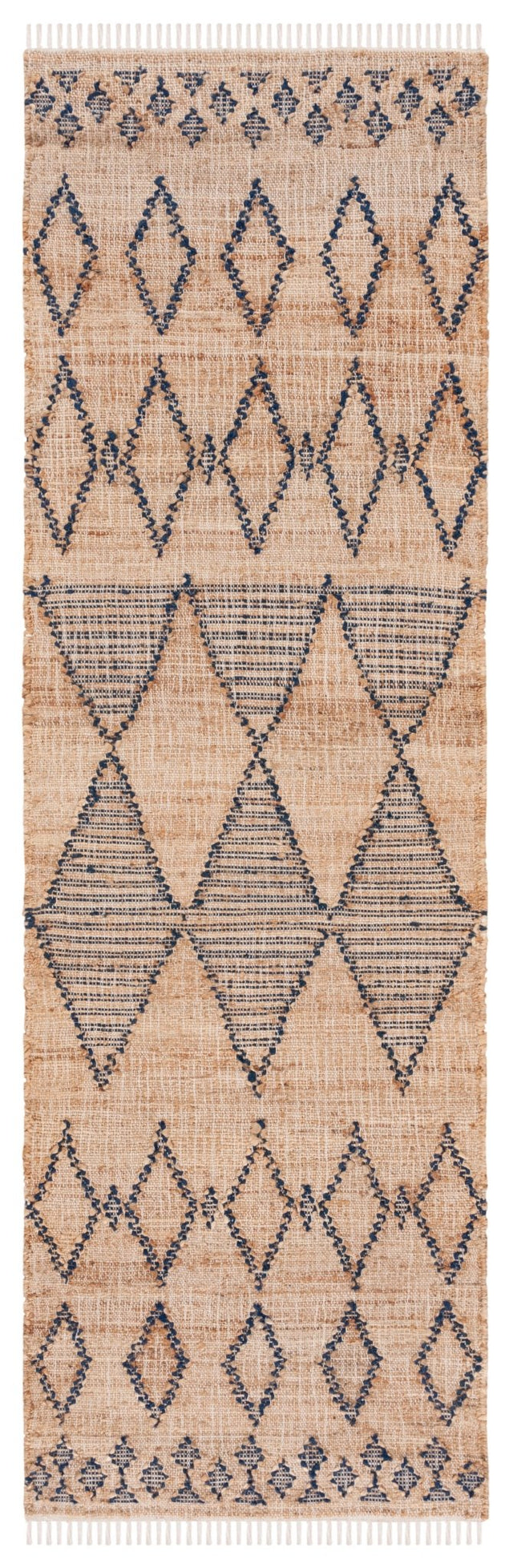 Safavieh Natural Fiber Nf224Z Black/Natural Rug.