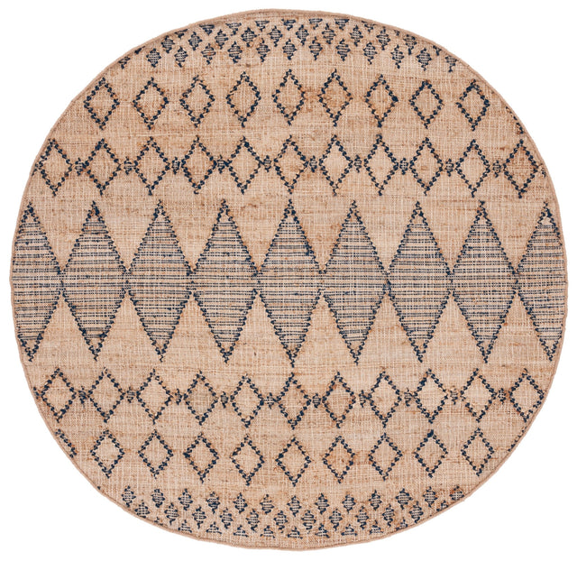 Safavieh Natural Fiber Nf224Z Black/Natural Rug.