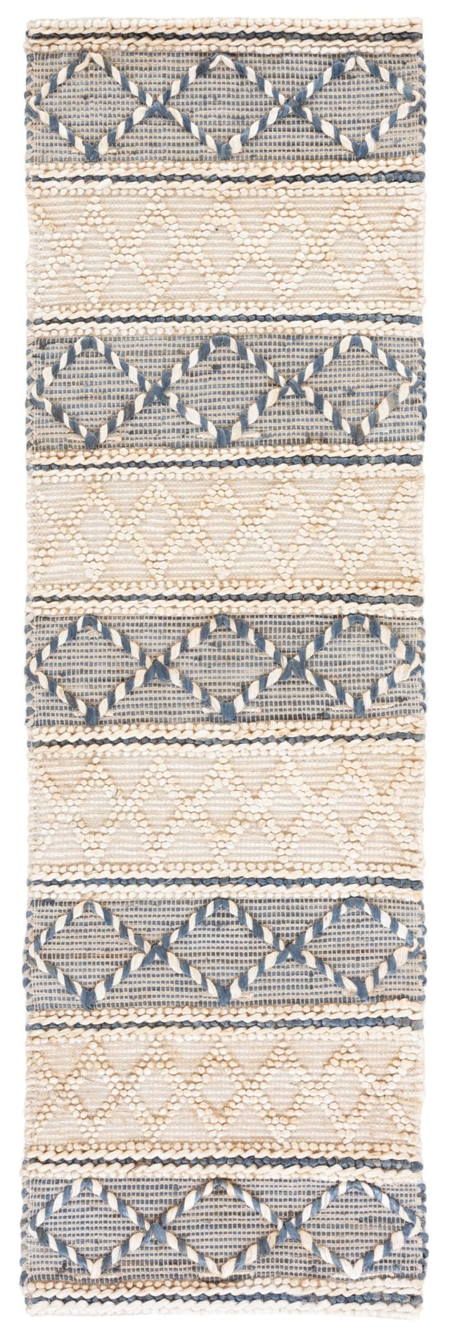 Safavieh Natural Fiber Nf375A Natural/Grey Rug.