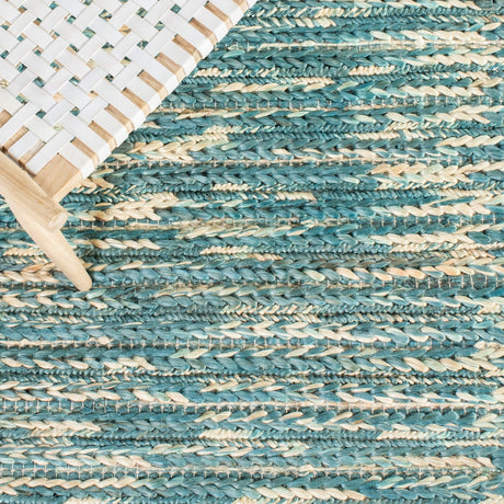 Safavieh Natural Fiber Nf376Y Dark Green/Natural Rug.