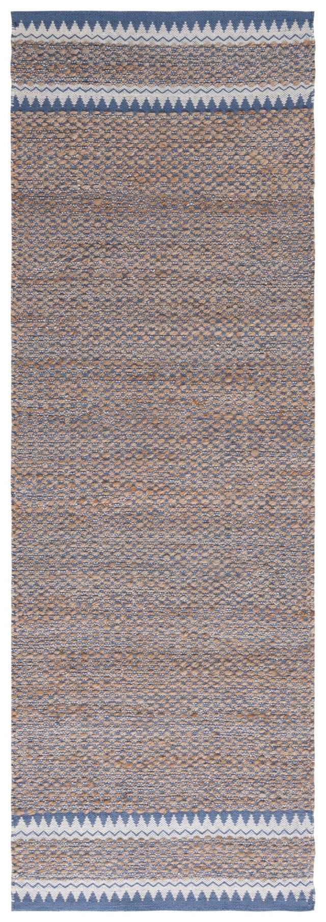 Safavieh Natural Fiber Nf874M Natural/Blue Rug.