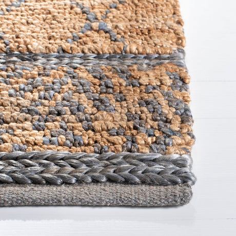 Safavieh Natural Fiber Nf957B Beige/Grey Rug.
