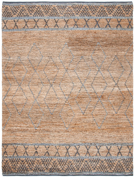 Safavieh Natural Fiber Nf957B Beige/Grey Rug.