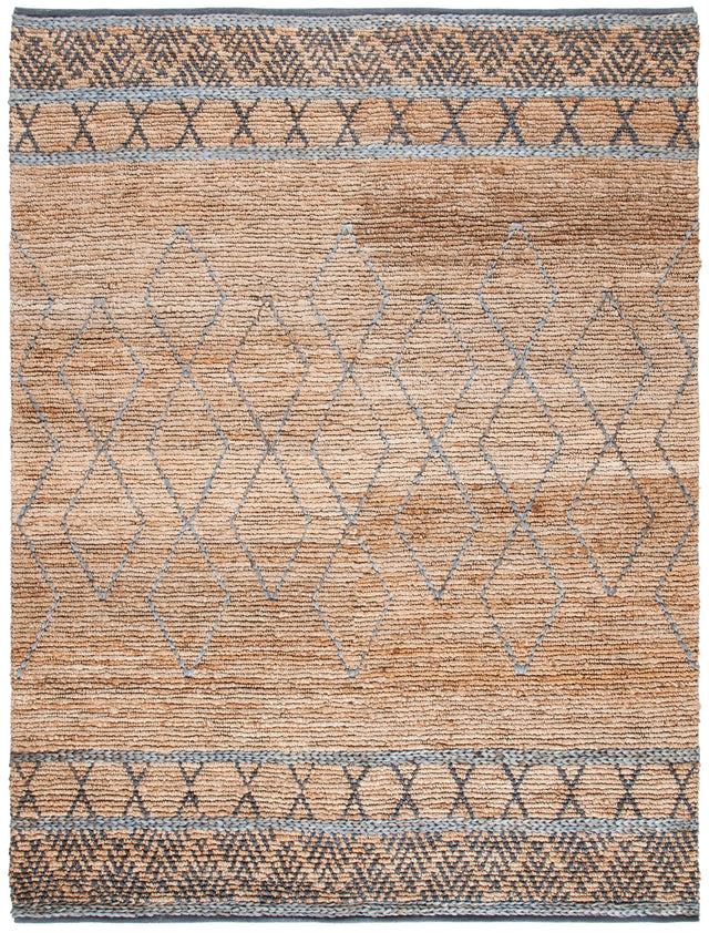 Safavieh Natural Fiber Nf957B Beige/Grey Rug.