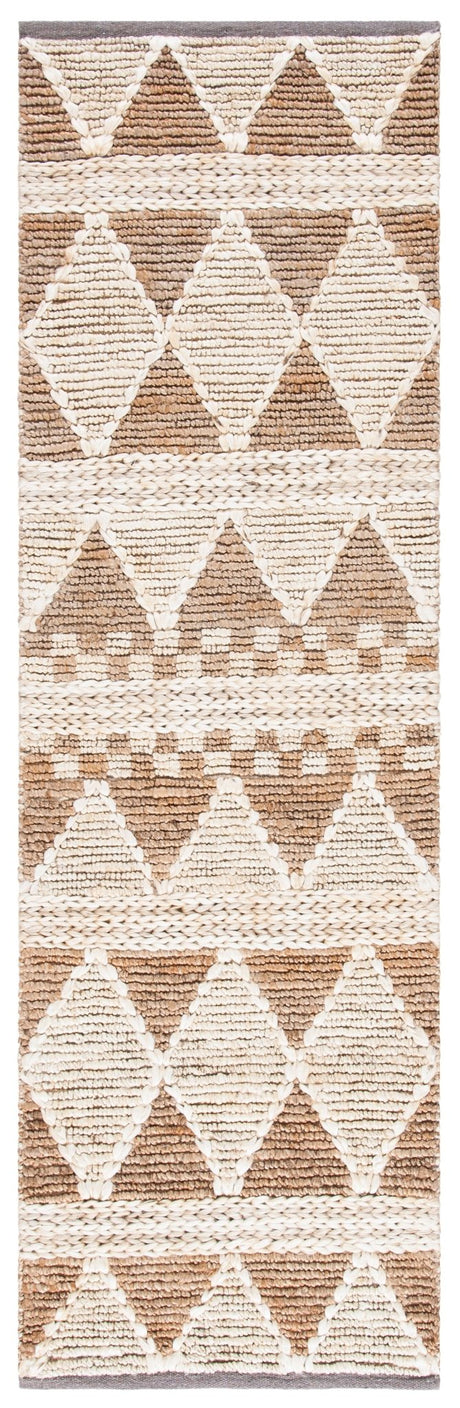 Safavieh Natural Fiber Nf958T Brown/Beige Rug.