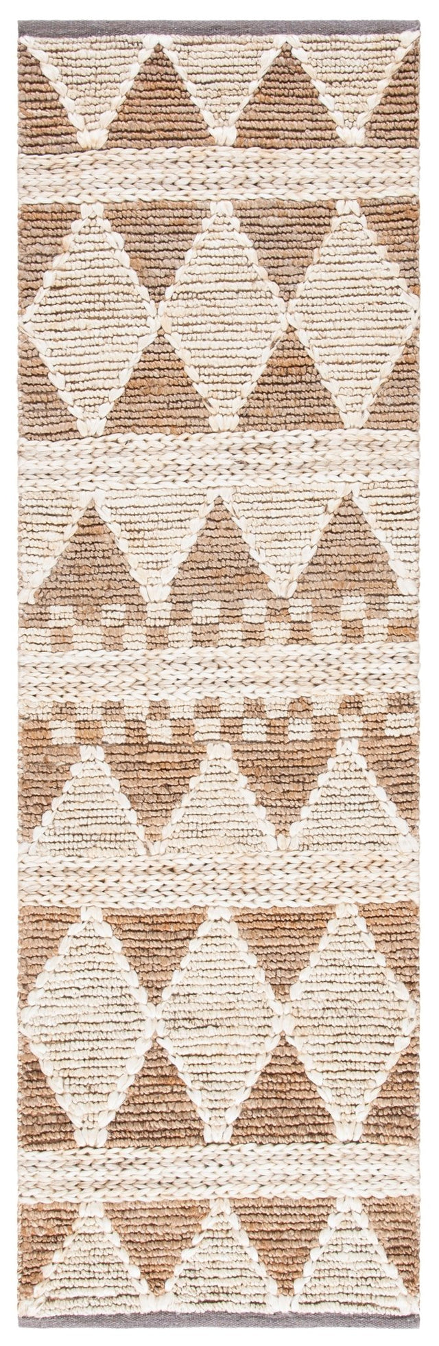 Safavieh Natural Fiber Nf958T Brown/Beige Rug.