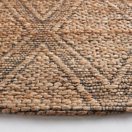 Safavieh Natural Fiber Nfb552A Natural/Black Rug.