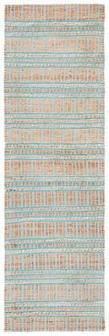 Safavieh Natural Fiber Nfb651K Teal/Natural Rug.