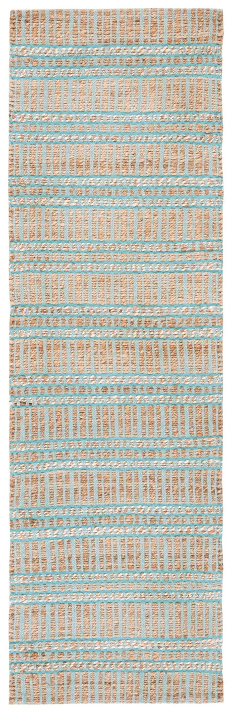 Safavieh Natural Fiber Nfb651K Teal/Natural Rug.