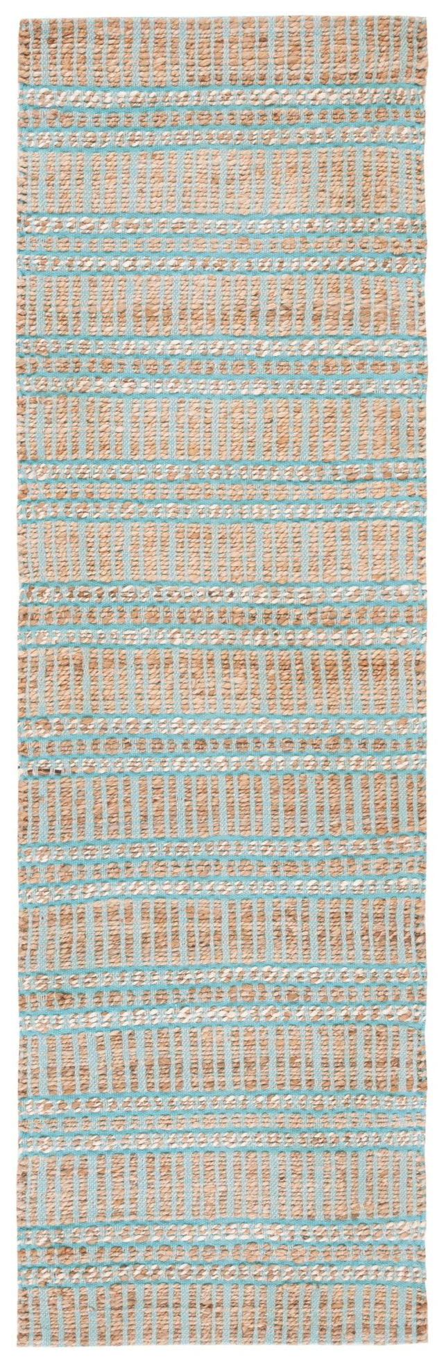 Safavieh Natural Fiber Nfb651K Teal/Natural Rug.