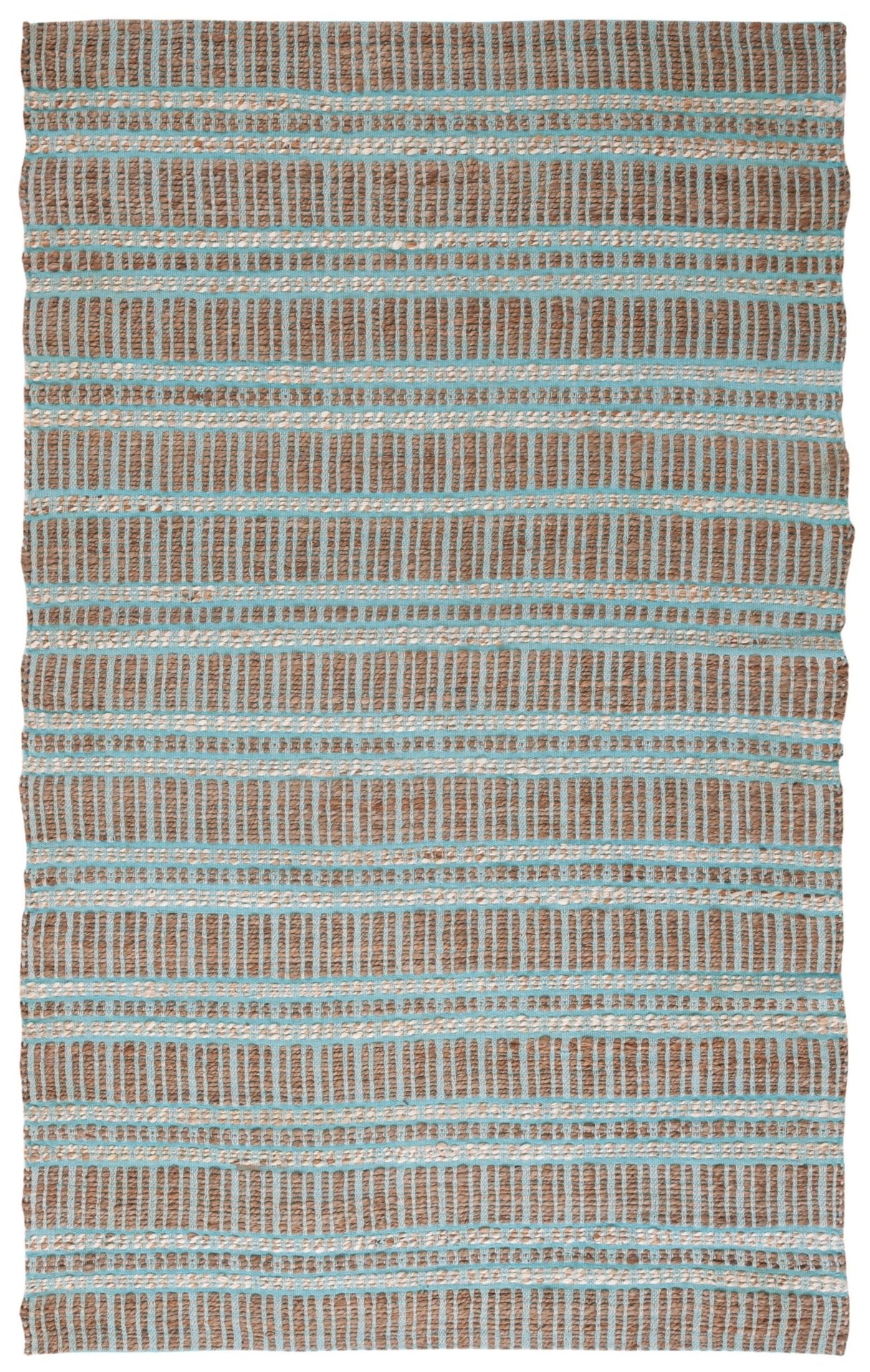 Safavieh Natural Fiber Nfb651K Teal/Natural Rug.