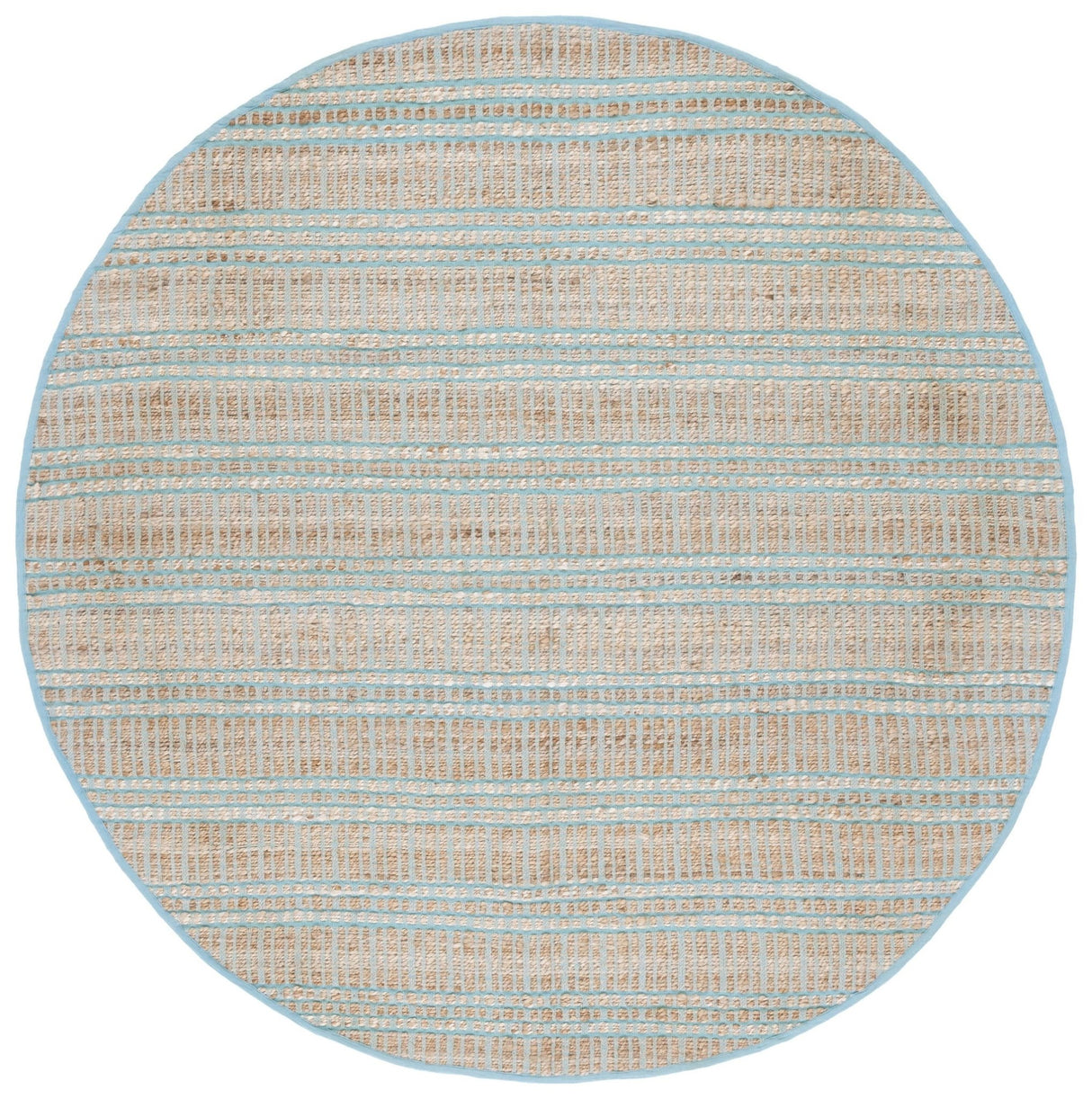 Safavieh Natural Fiber Nfb651K Teal/Natural Rug.