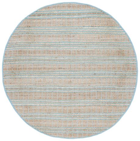Safavieh Natural Fiber Nfb651K Teal/Natural Rug.