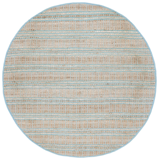 Safavieh Natural Fiber Nfb651K Teal/Natural Rug.