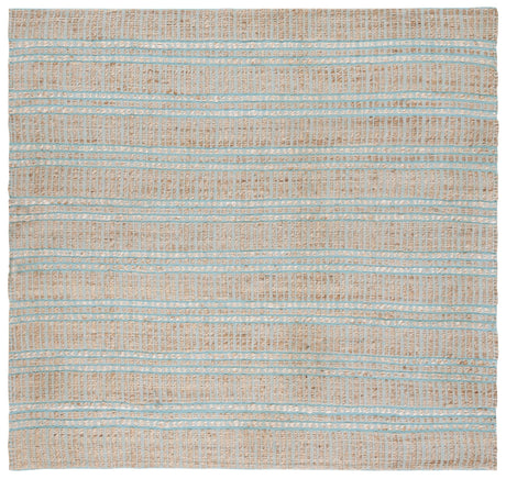 Safavieh Natural Fiber Nfb651K Teal/Natural Rug.