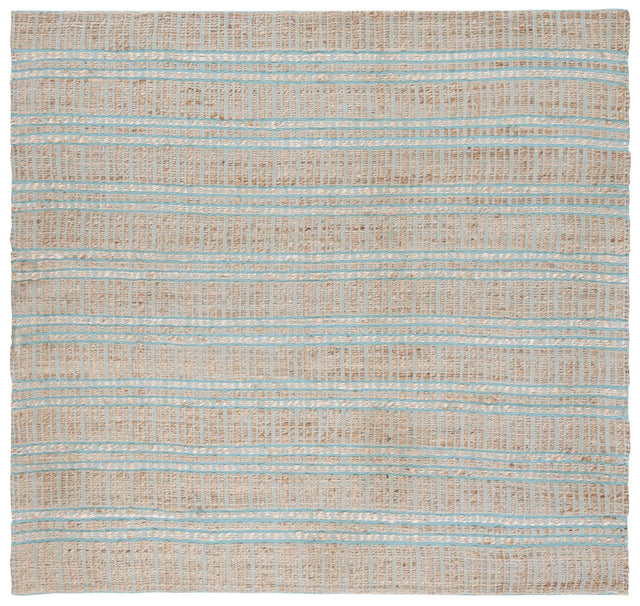 Safavieh Natural Fiber Nfb651K Teal/Natural Rug.