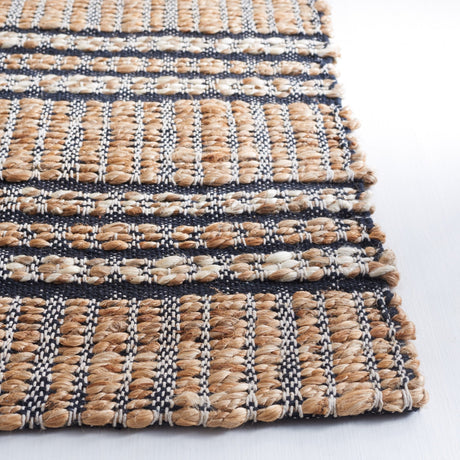 Safavieh Natural Fiber Nfb651N Navy/Natural Rug.