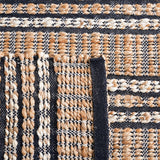 Safavieh Natural Fiber Nfb651N Navy/Natural Rug.