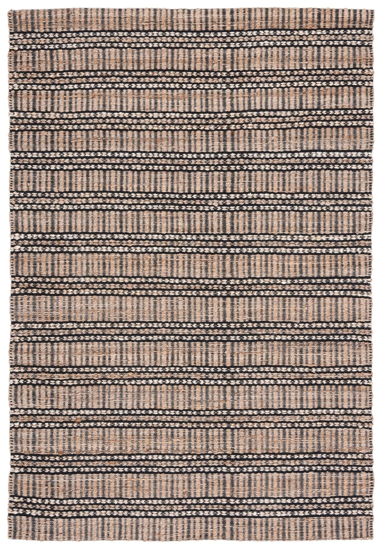 Safavieh Natural Fiber Nfb651Z Black/Natural Rug.