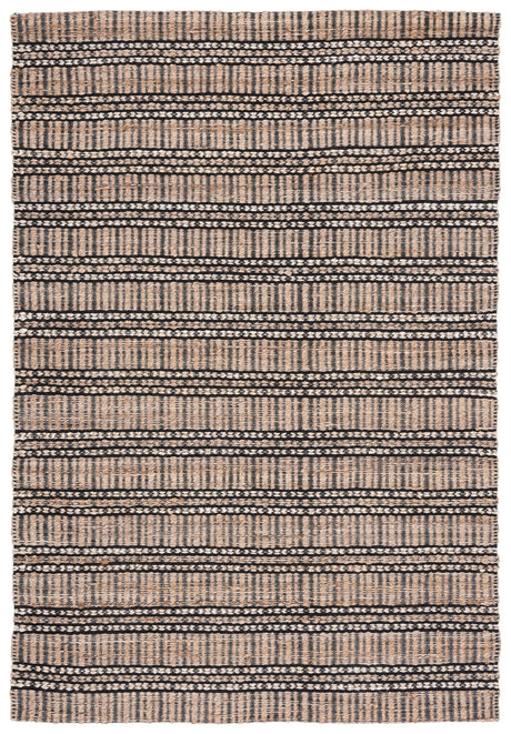Safavieh Natural Fiber Nfb651Z Black/Natural Rug.