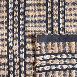 Safavieh Natural Fiber Nfb651Z Black/Natural Rug.