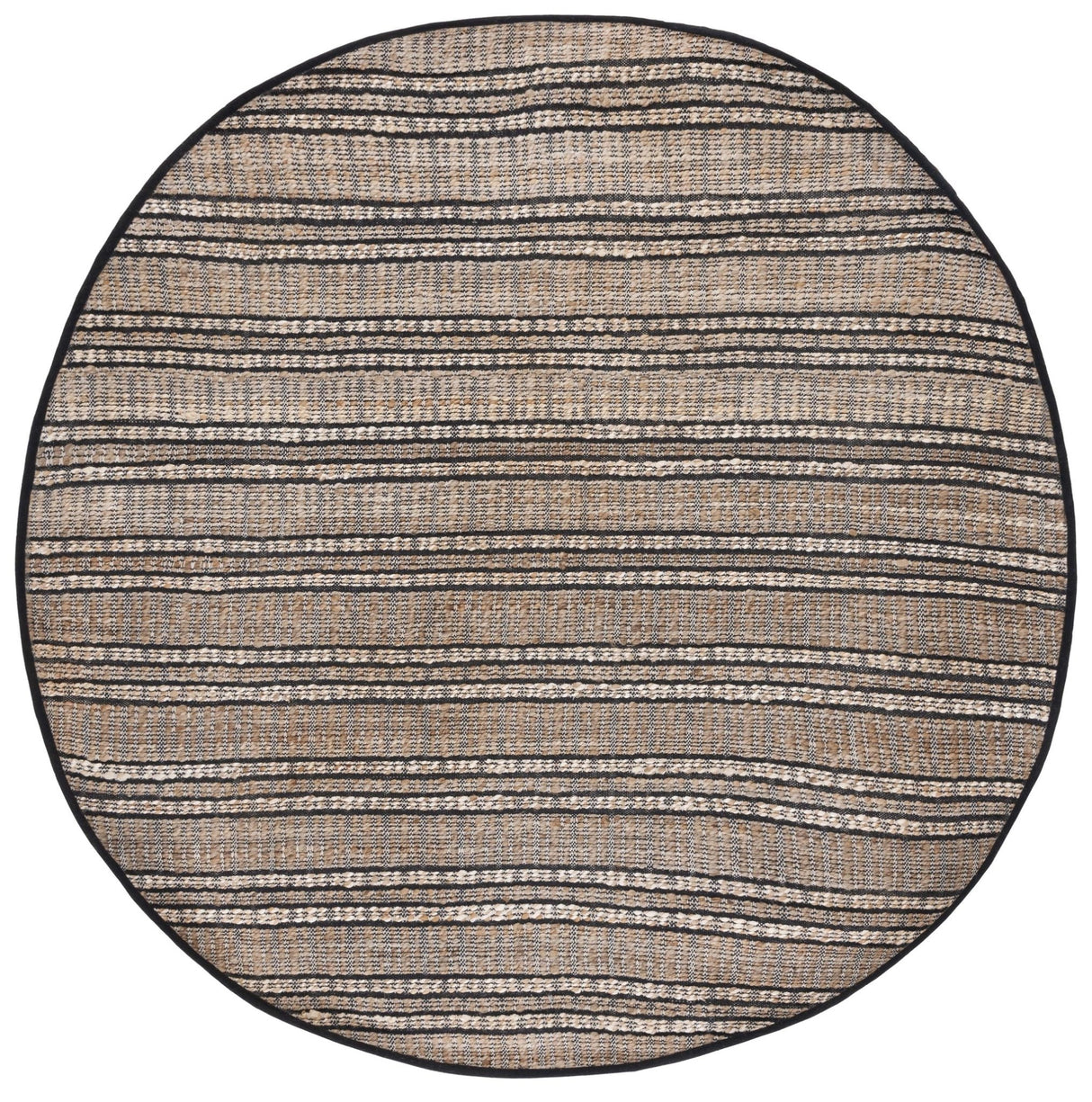 Safavieh Natural Fiber Nfb651Z Black/Natural Rug.