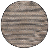Safavieh Natural Fiber Nfb651Z Black/Natural Rug.