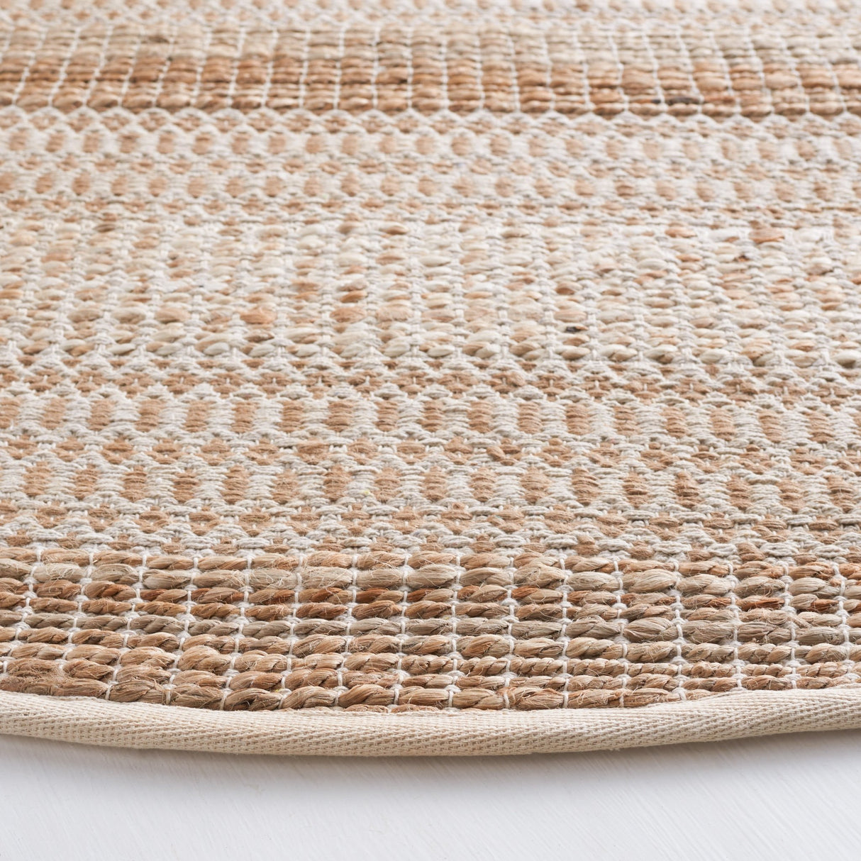 Safavieh Natural Fiber Nfb652A Ivory/Natural Rug.