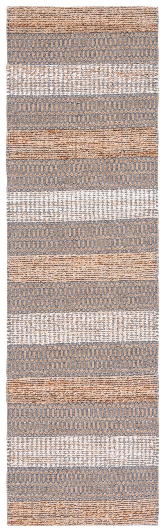 Safavieh Natural Fiber Nfb652F Grey/Natural Rug.