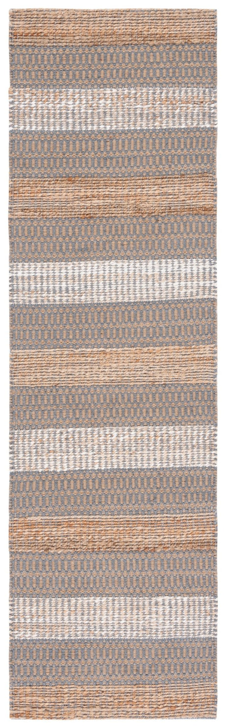 Safavieh Natural Fiber Nfb652F Grey/Natural Rug.