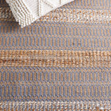 Safavieh Natural Fiber Nfb652F Grey/Natural Rug.