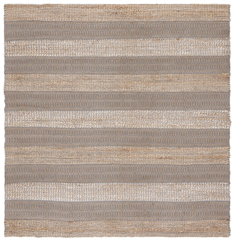 Safavieh Natural Fiber Nfb652F Grey/Natural Rug.