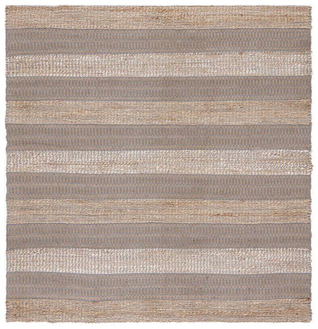 Safavieh Natural Fiber Nfb652F Grey/Natural Rug.