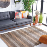Safavieh Natural Fiber Nfb652Z Black/Natural Rug.