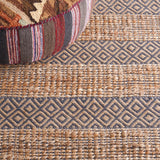 Safavieh Natural Fiber Nfb653H Charcoal/Natural Rug.