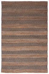 Safavieh Natural Fiber Nfb653H Charcoal/Natural Rug.