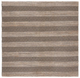 Safavieh Natural Fiber Nfb653H Charcoal/Natural Rug.