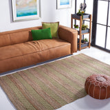 Safavieh Natural Fiber Nfb653Y Green/Natural Rug.