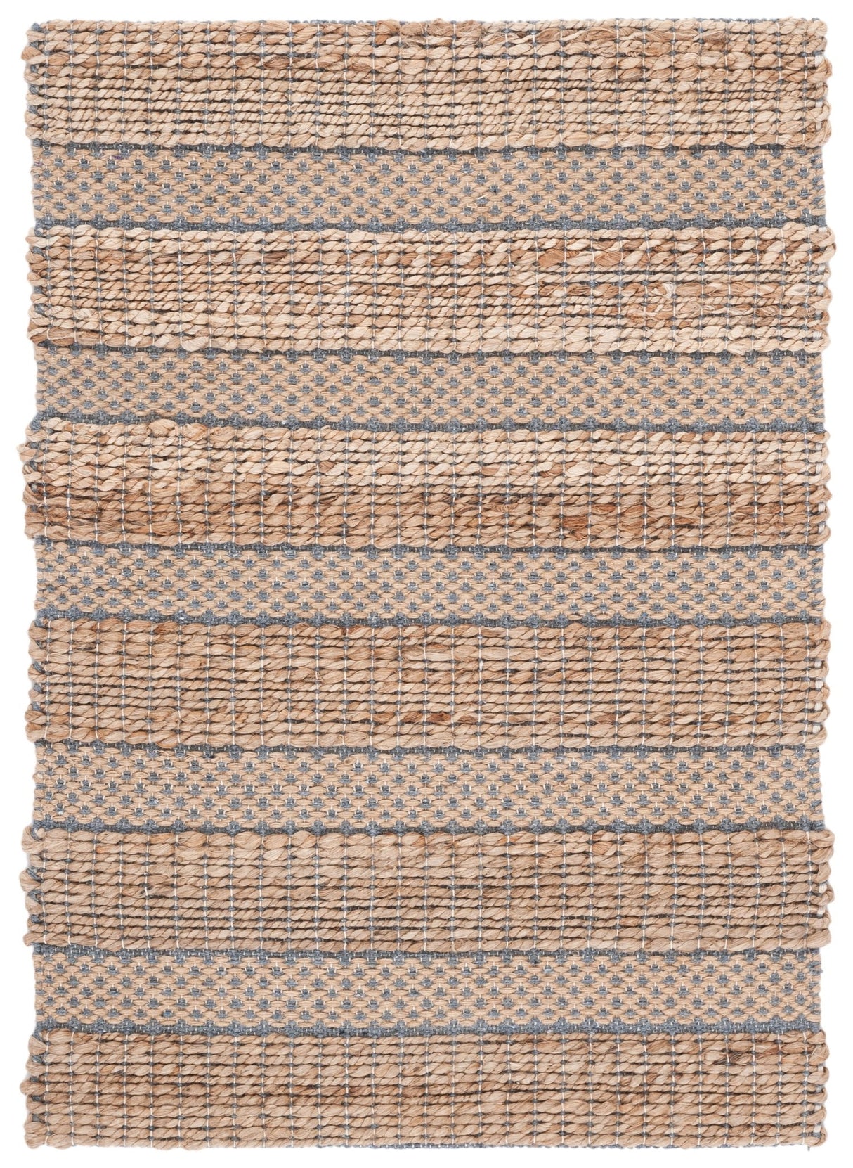 Safavieh Natural Fiber Nfb654F Grey/Natural Rug.