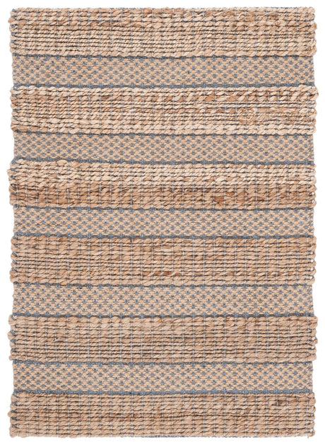 Safavieh Natural Fiber Nfb654F Grey/Natural Rug.