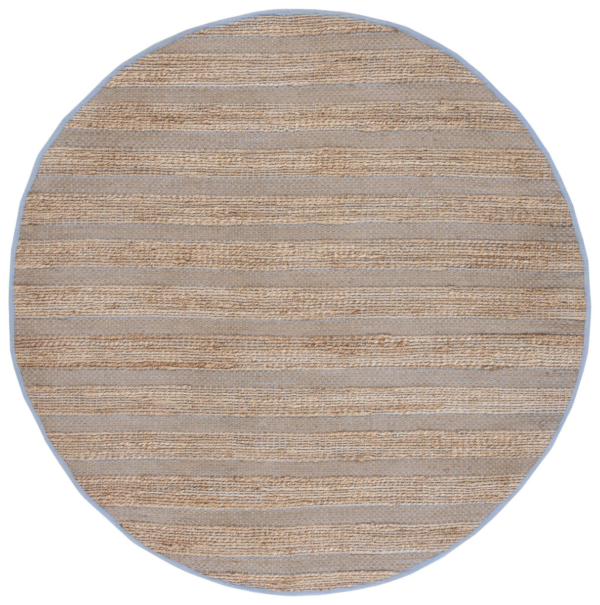 Safavieh Natural Fiber Nfb654M Light Blue/Natural Rug.