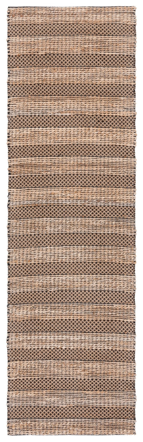 Safavieh Natural Fiber Nfb654Z Black/Natural Rug.