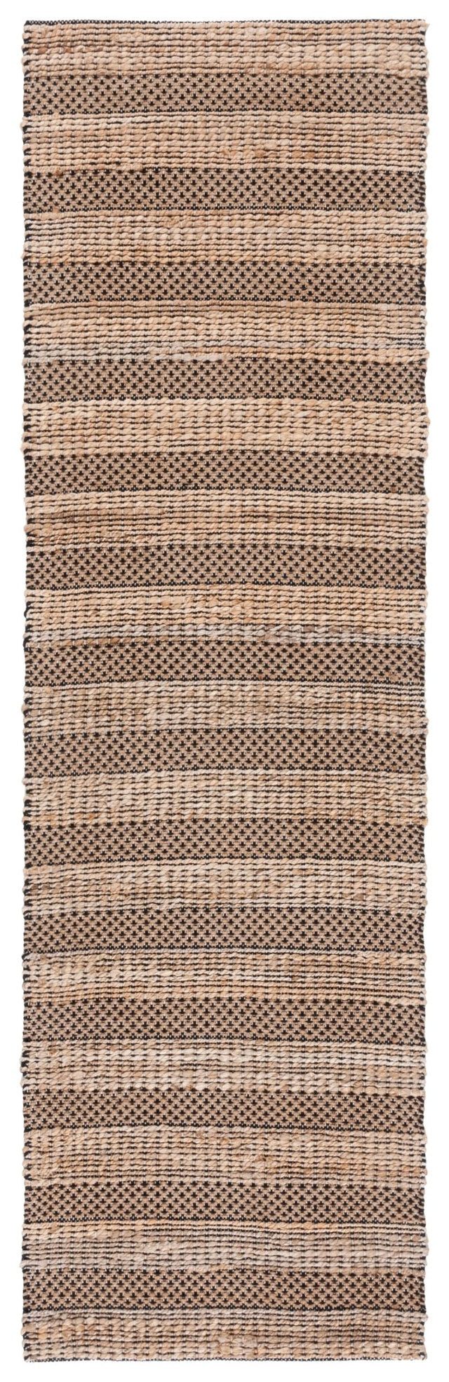 Safavieh Natural Fiber Nfb654Z Black/Natural Rug.